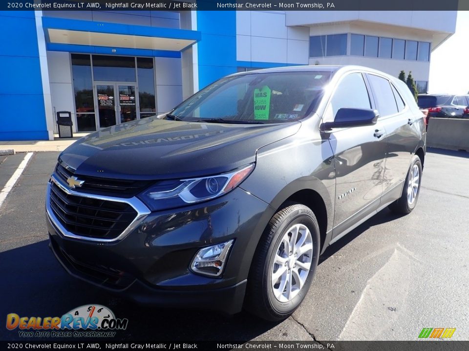 2020 Chevrolet Equinox LT AWD Nightfall Gray Metallic / Jet Black Photo #2