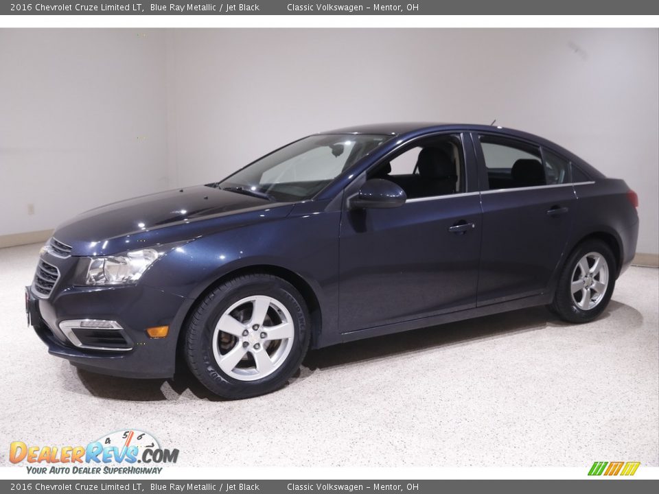 2016 Chevrolet Cruze Limited LT Blue Ray Metallic / Jet Black Photo #3