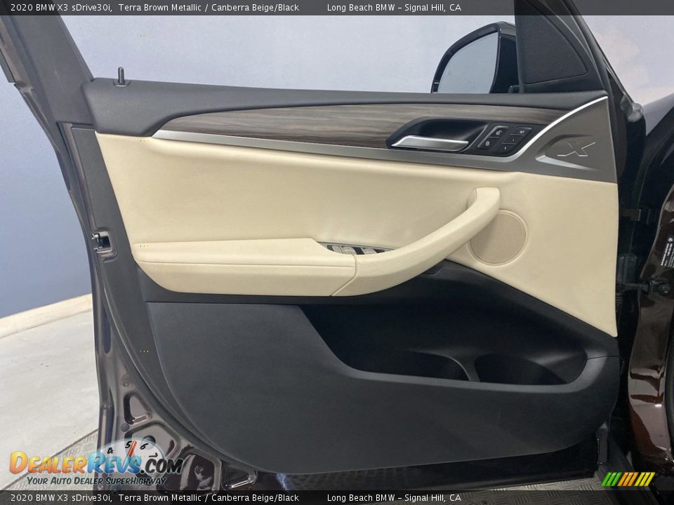 2020 BMW X3 sDrive30i Terra Brown Metallic / Canberra Beige/Black Photo #12