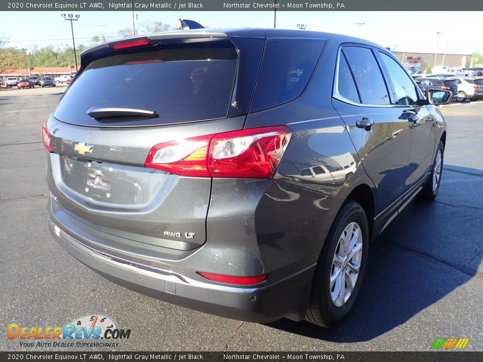 2020 Chevrolet Equinox LT AWD Nightfall Gray Metallic / Jet Black Photo #8