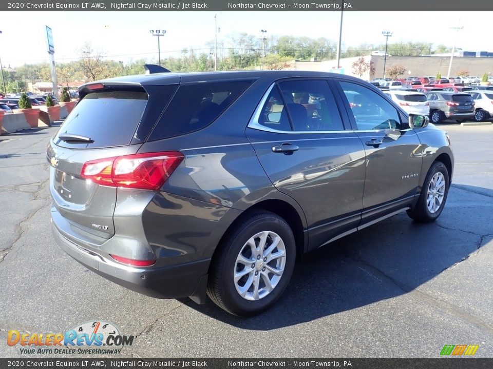 2020 Chevrolet Equinox LT AWD Nightfall Gray Metallic / Jet Black Photo #9