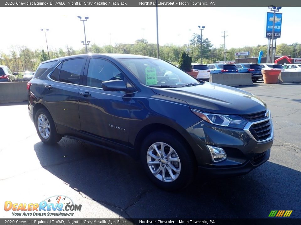 2020 Chevrolet Equinox LT AWD Nightfall Gray Metallic / Jet Black Photo #11