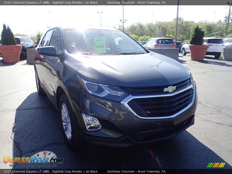 2020 Chevrolet Equinox LT AWD Nightfall Gray Metallic / Jet Black Photo #12