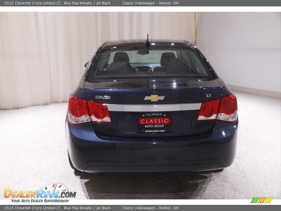 2016 Chevrolet Cruze Limited LT Blue Ray Metallic / Jet Black Photo #17