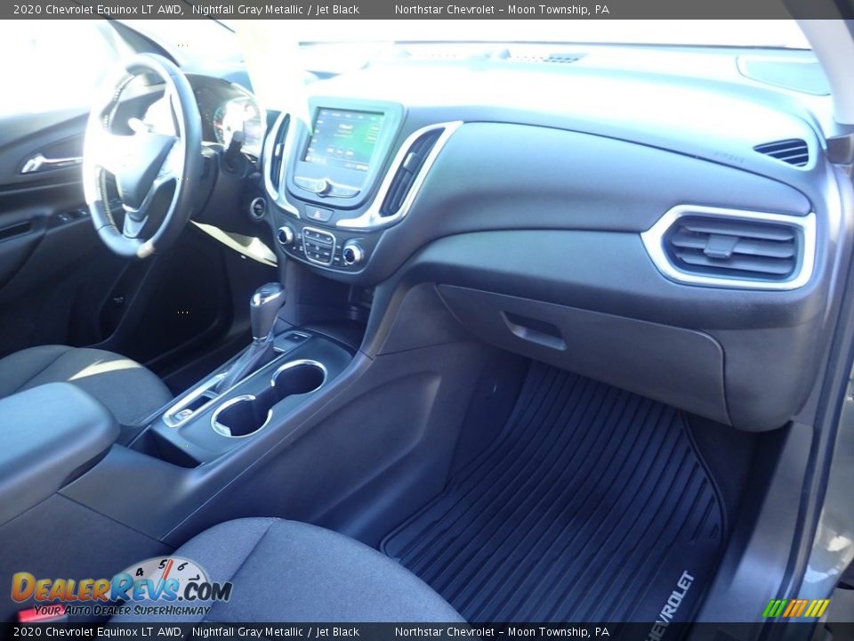 2020 Chevrolet Equinox LT AWD Nightfall Gray Metallic / Jet Black Photo #16