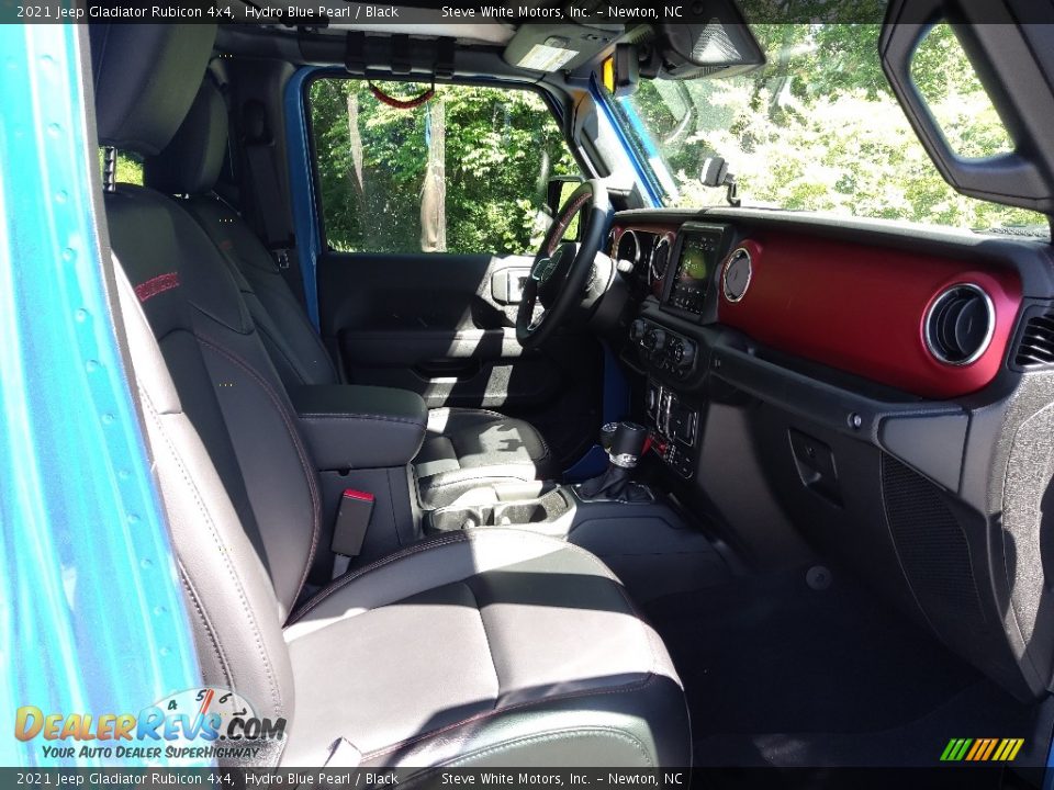 2021 Jeep Gladiator Rubicon 4x4 Hydro Blue Pearl / Black Photo #18