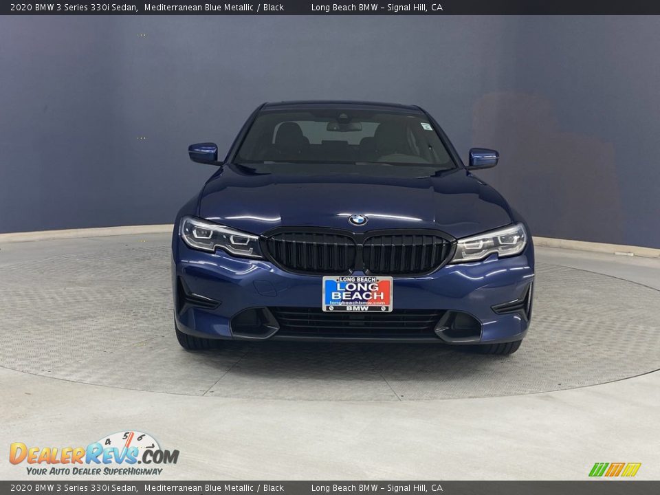 2020 BMW 3 Series 330i Sedan Mediterranean Blue Metallic / Black Photo #2