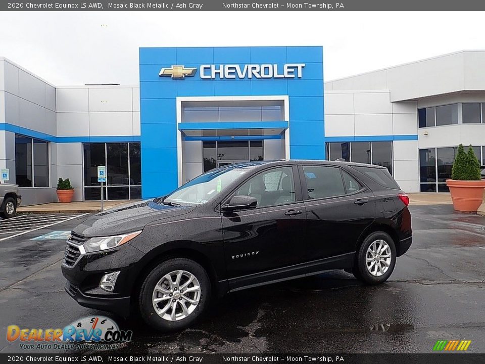 2020 Chevrolet Equinox LS AWD Mosaic Black Metallic / Ash Gray Photo #1