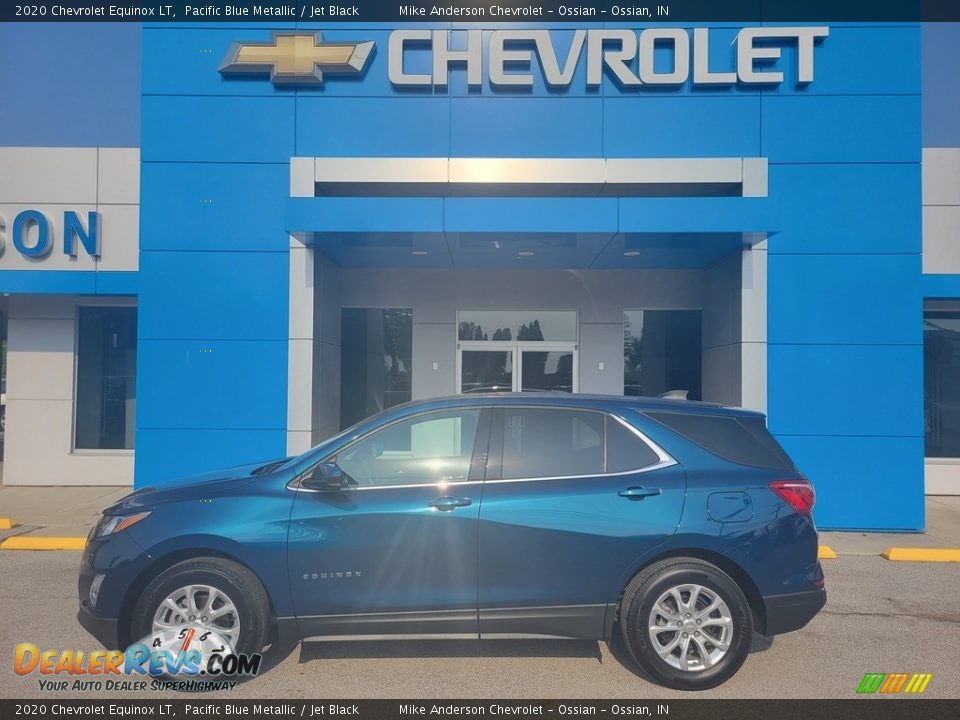 2020 Chevrolet Equinox LT Pacific Blue Metallic / Jet Black Photo #1