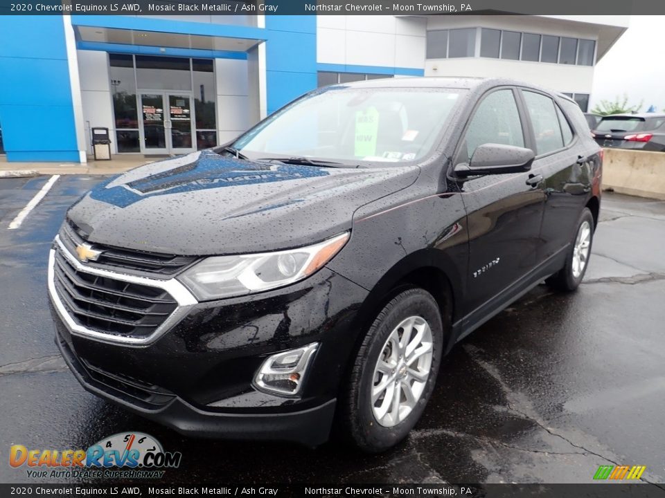 2020 Chevrolet Equinox LS AWD Mosaic Black Metallic / Ash Gray Photo #2