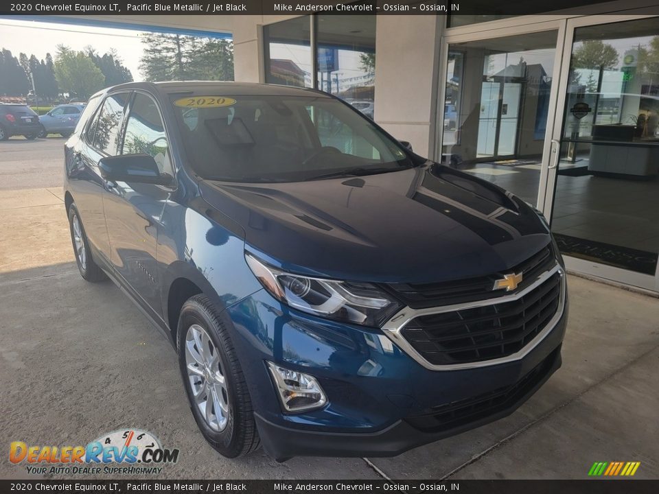 2020 Chevrolet Equinox LT Pacific Blue Metallic / Jet Black Photo #2