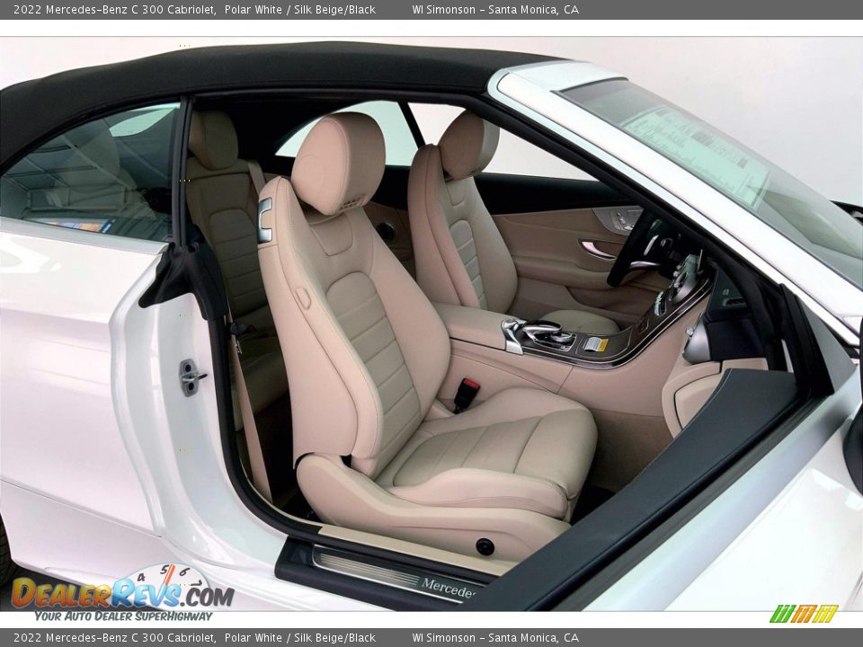 Front Seat of 2022 Mercedes-Benz C 300 Cabriolet Photo #5