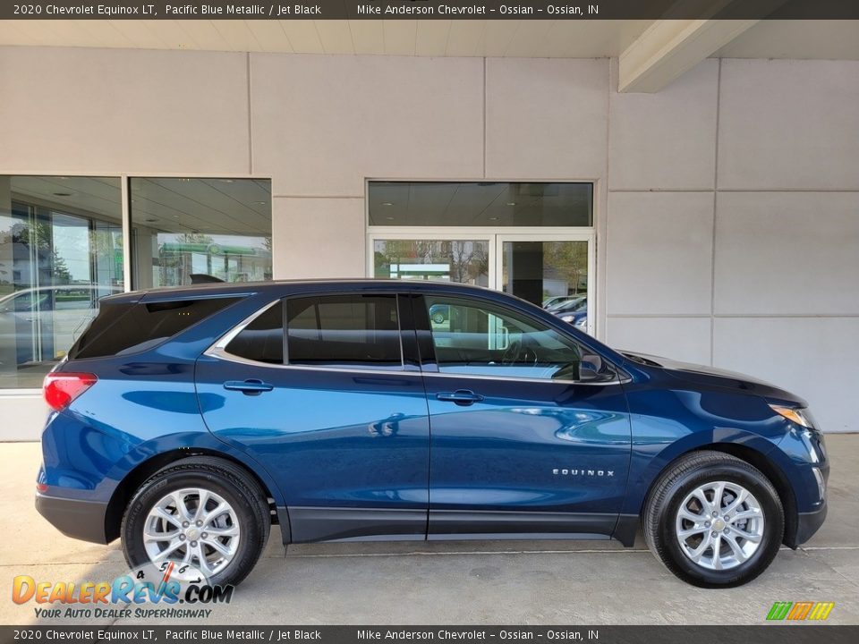 2020 Chevrolet Equinox LT Pacific Blue Metallic / Jet Black Photo #3