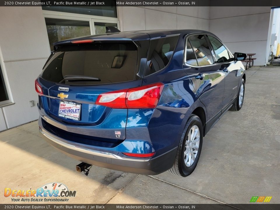 2020 Chevrolet Equinox LT Pacific Blue Metallic / Jet Black Photo #4