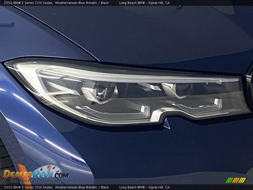 2020 BMW 3 Series 330i Sedan Mediterranean Blue Metallic / Black Photo #6