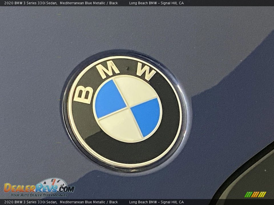 2020 BMW 3 Series 330i Sedan Mediterranean Blue Metallic / Black Photo #7