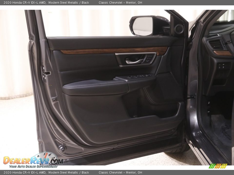 2020 Honda CR-V EX-L AWD Modern Steel Metallic / Black Photo #4