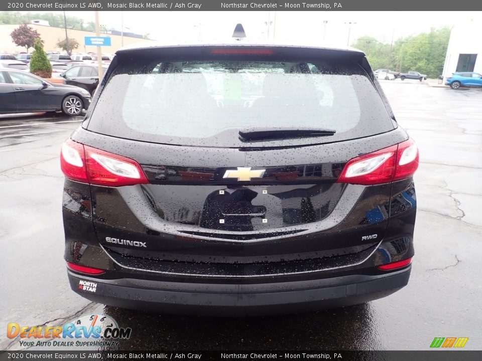2020 Chevrolet Equinox LS AWD Mosaic Black Metallic / Ash Gray Photo #6