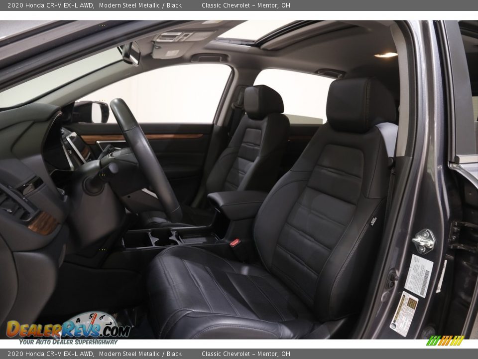 2020 Honda CR-V EX-L AWD Modern Steel Metallic / Black Photo #5