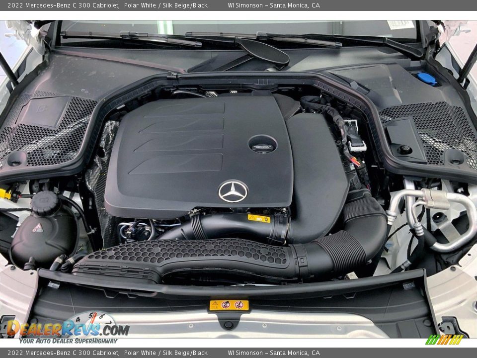 2022 Mercedes-Benz C 300 Cabriolet 2.0 Liter Turbocharged DOHC 16-Valve VVT 4 Cylinder Engine Photo #9