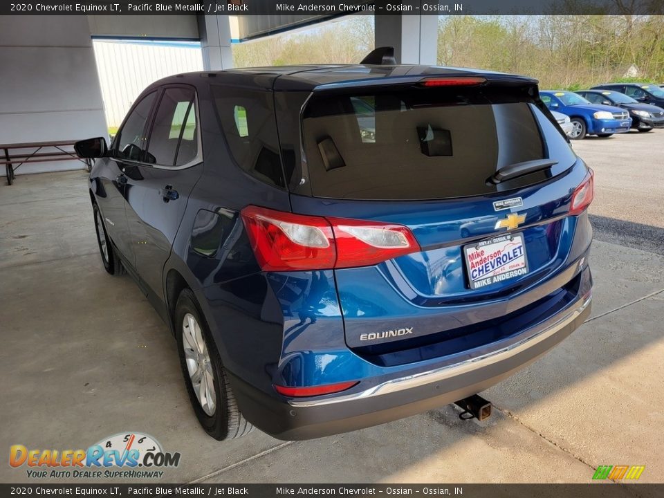 2020 Chevrolet Equinox LT Pacific Blue Metallic / Jet Black Photo #9