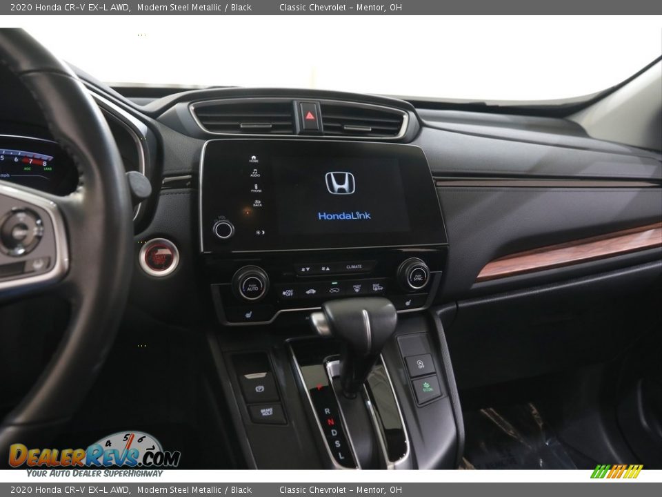 2020 Honda CR-V EX-L AWD Modern Steel Metallic / Black Photo #9