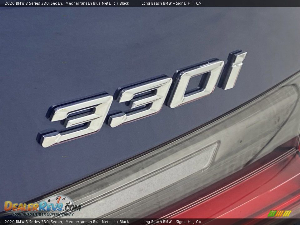 2020 BMW 3 Series 330i Sedan Mediterranean Blue Metallic / Black Photo #10