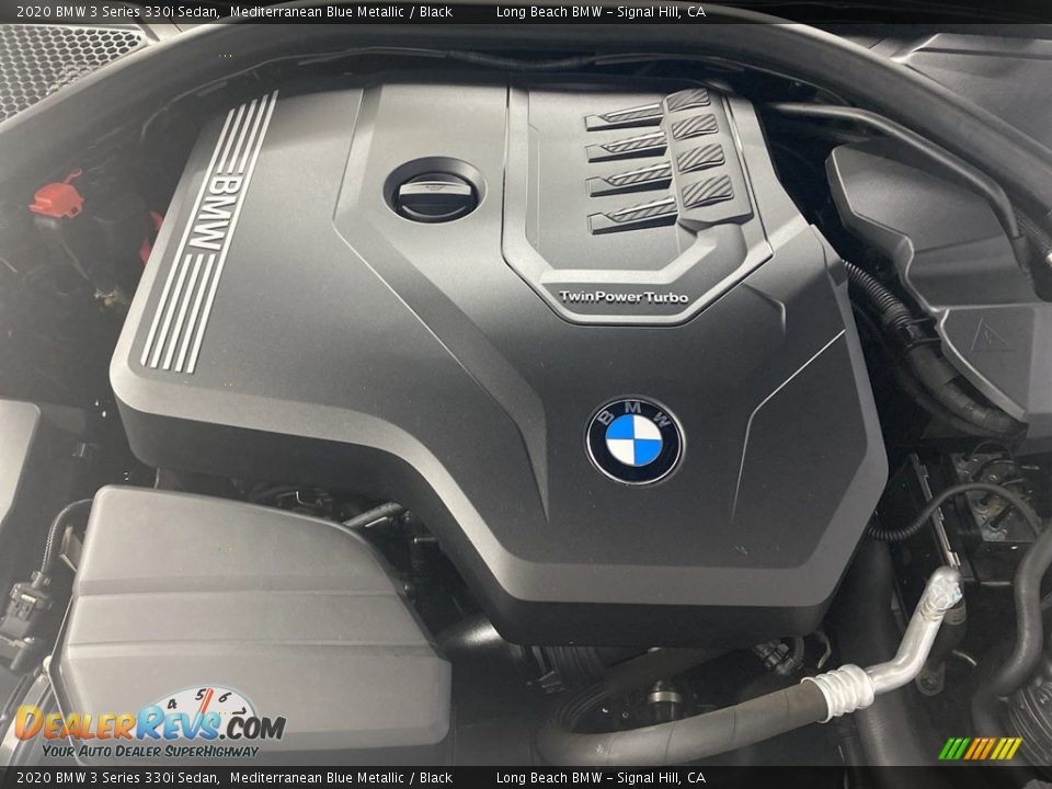 2020 BMW 3 Series 330i Sedan Mediterranean Blue Metallic / Black Photo #11