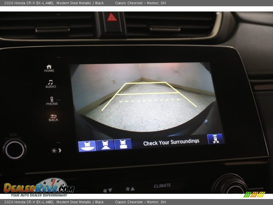 2020 Honda CR-V EX-L AWD Modern Steel Metallic / Black Photo #12