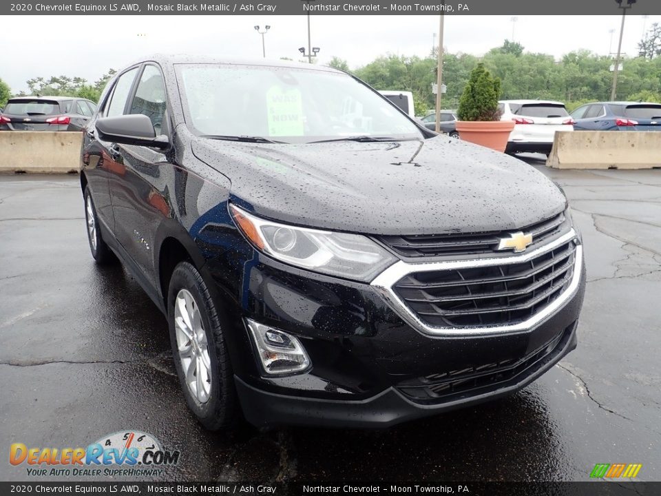 2020 Chevrolet Equinox LS AWD Mosaic Black Metallic / Ash Gray Photo #12