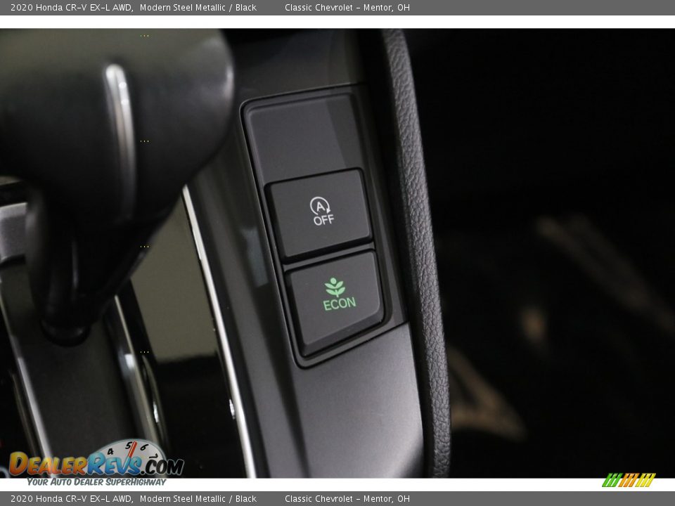 2020 Honda CR-V EX-L AWD Modern Steel Metallic / Black Photo #13