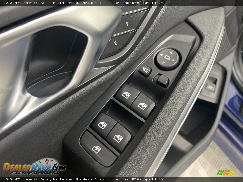 2020 BMW 3 Series 330i Sedan Mediterranean Blue Metallic / Black Photo #13