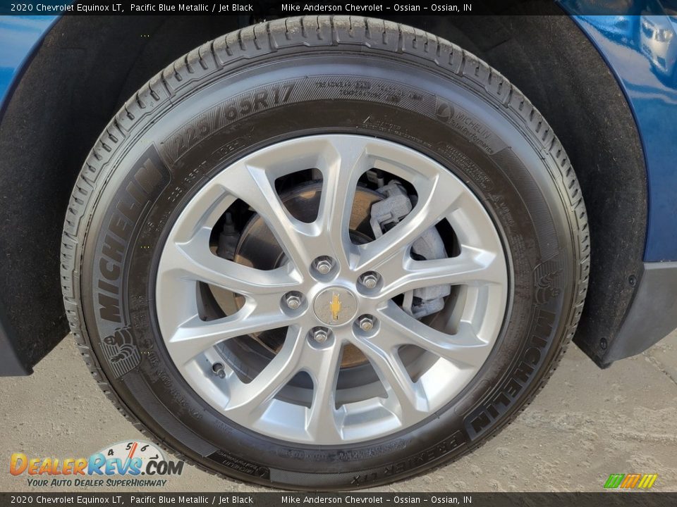 2020 Chevrolet Equinox LT Pacific Blue Metallic / Jet Black Photo #13