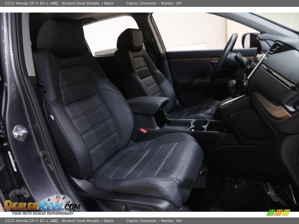 2020 Honda CR-V EX-L AWD Modern Steel Metallic / Black Photo #16