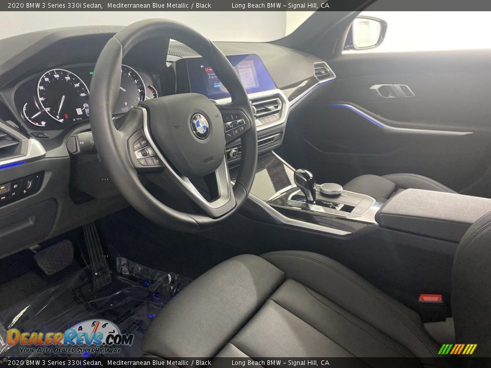 2020 BMW 3 Series 330i Sedan Mediterranean Blue Metallic / Black Photo #15