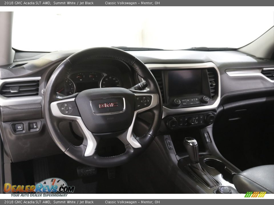 2018 GMC Acadia SLT AWD Summit White / Jet Black Photo #6