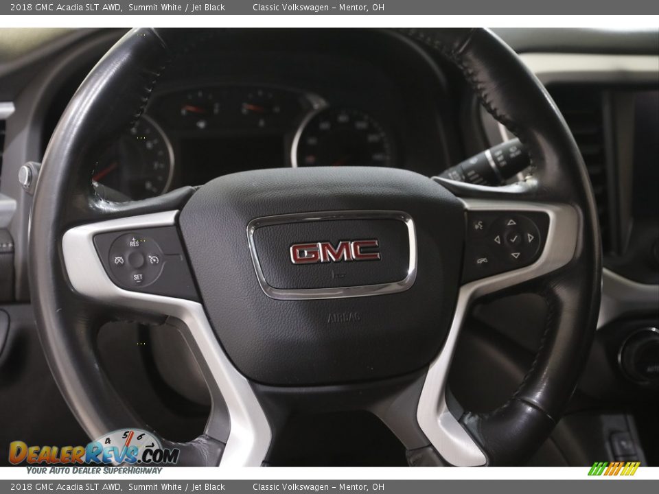 2018 GMC Acadia SLT AWD Summit White / Jet Black Photo #7