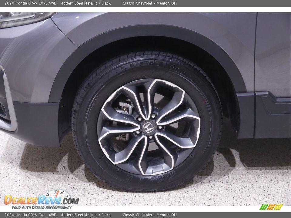 2020 Honda CR-V EX-L AWD Modern Steel Metallic / Black Photo #21