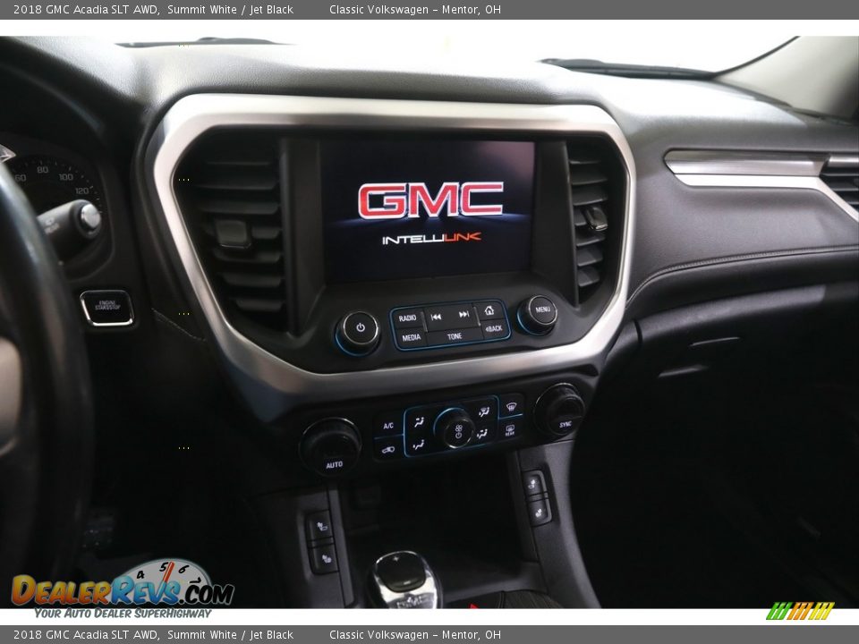 2018 GMC Acadia SLT AWD Summit White / Jet Black Photo #9