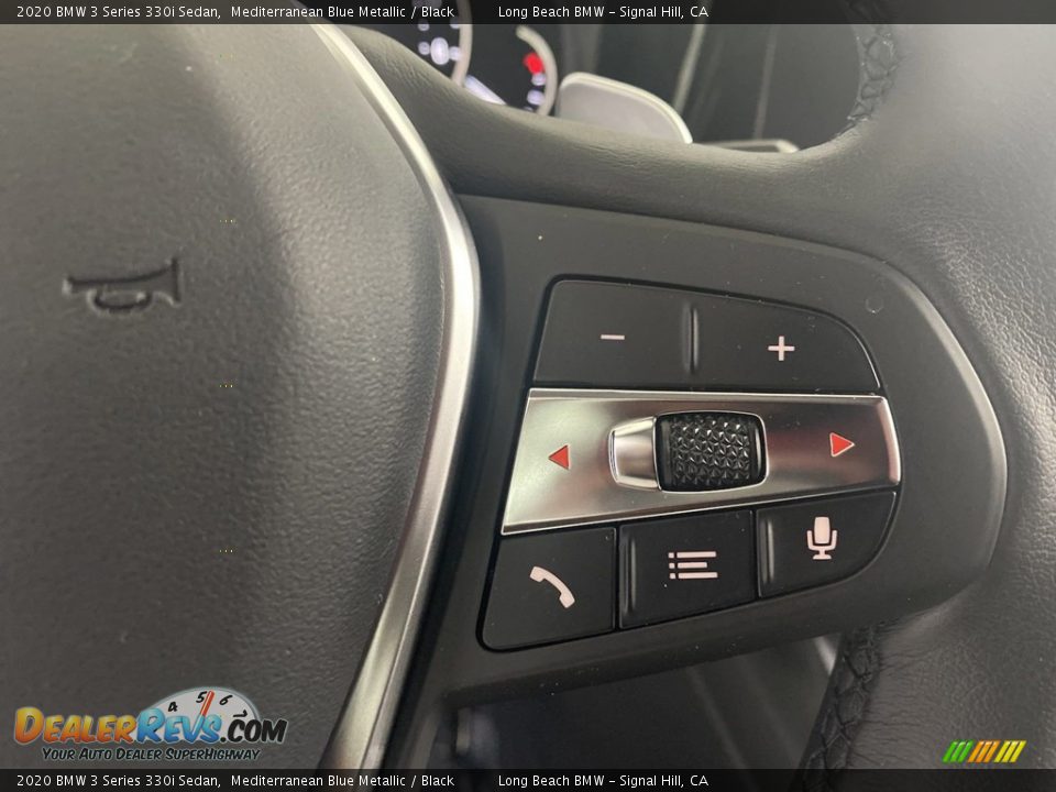 2020 BMW 3 Series 330i Sedan Mediterranean Blue Metallic / Black Photo #19