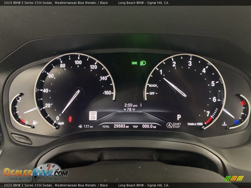 2020 BMW 3 Series 330i Sedan Mediterranean Blue Metallic / Black Photo #20