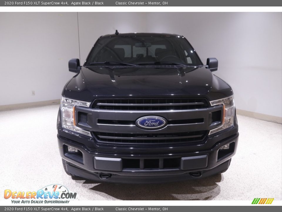 2020 Ford F150 XLT SuperCrew 4x4 Agate Black / Black Photo #2