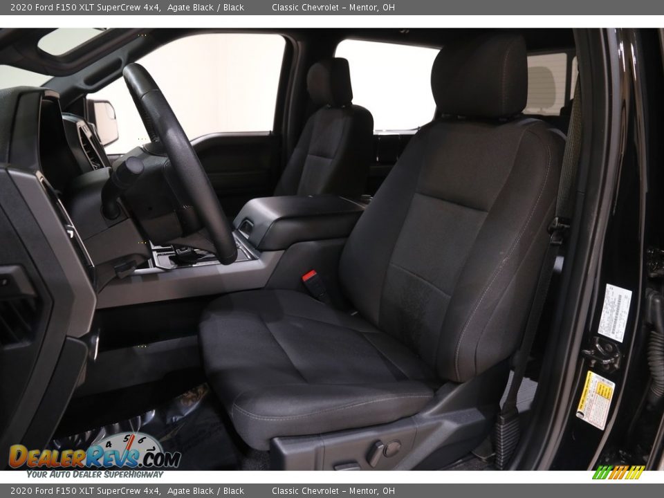 2020 Ford F150 XLT SuperCrew 4x4 Agate Black / Black Photo #6