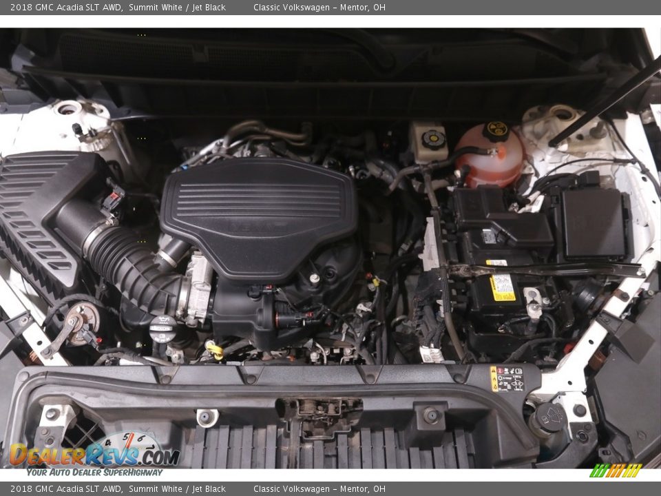 2018 GMC Acadia SLT AWD Summit White / Jet Black Photo #20