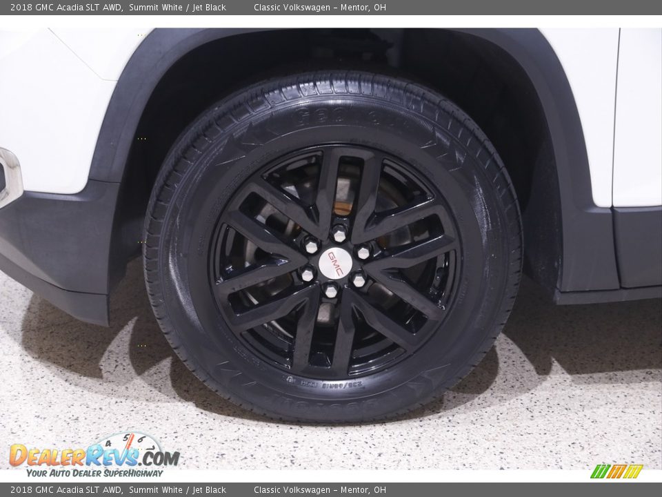 2018 GMC Acadia SLT AWD Summit White / Jet Black Photo #21