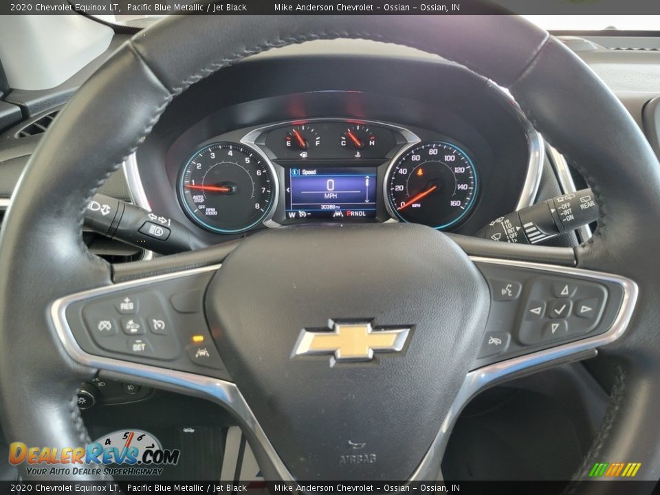 2020 Chevrolet Equinox LT Pacific Blue Metallic / Jet Black Photo #24