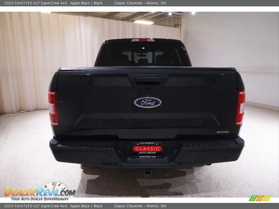 2020 Ford F150 XLT SuperCrew 4x4 Agate Black / Black Photo #20