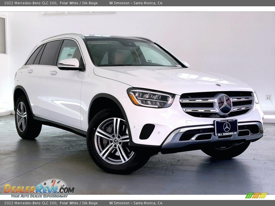 2022 Mercedes-Benz GLC 300 Polar White / Silk Beige Photo #12