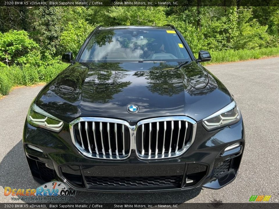 2020 BMW X5 xDrive40i Black Sapphire Metallic / Coffee Photo #3