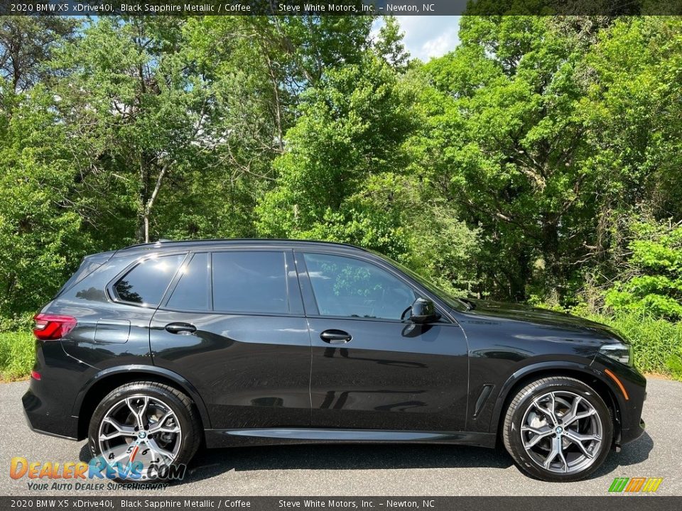 Black Sapphire Metallic 2020 BMW X5 xDrive40i Photo #5